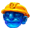 Синий шахтер