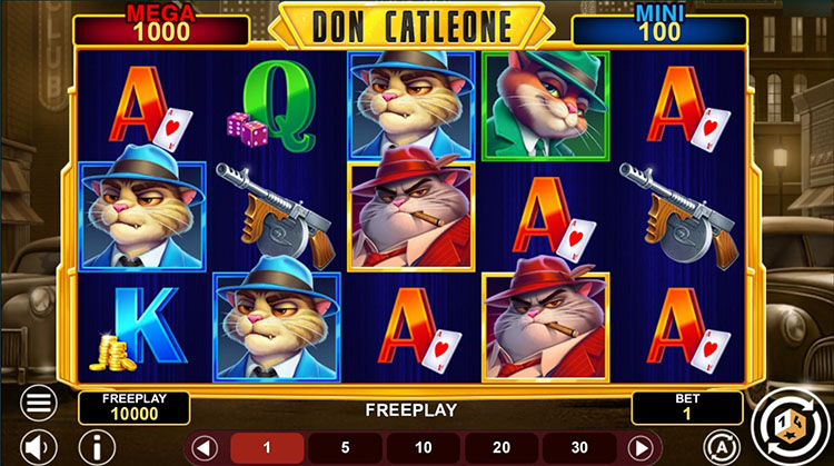 Don Catleone Hold and Win