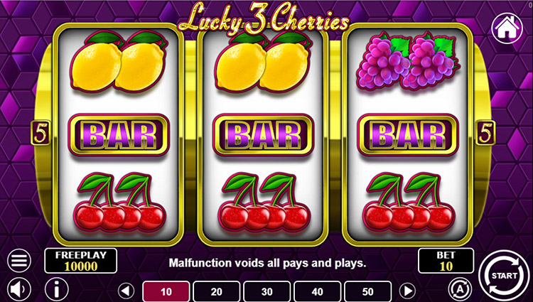 Lucky 3 Cherries