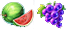 Арбуз, Виноград в 40 Chilli Fruits Superior