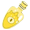 Желтая колба