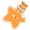 Оранжевая колба