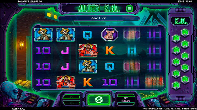 Play alien slot machine online