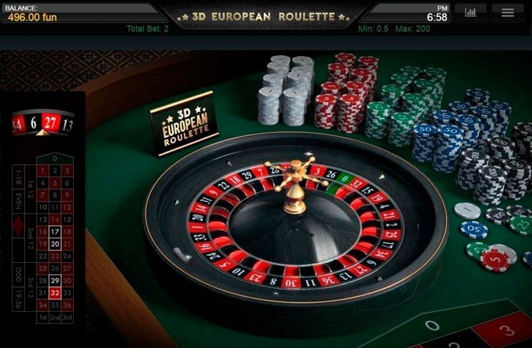 игра на рулетке в казино