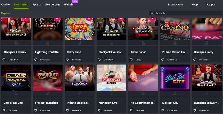 Игры Ezugi и Evolution Gaming с реальными крупье 