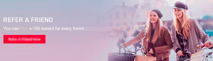 Пригласи друга и получи 50 евро
