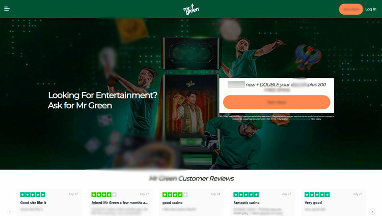 Отзывы игроков на главной странице 