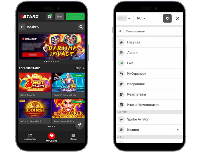 Обзор казино на телефоне