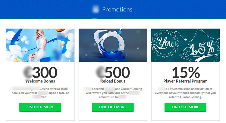 Промопредложения для игроков