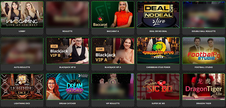 Live casino
