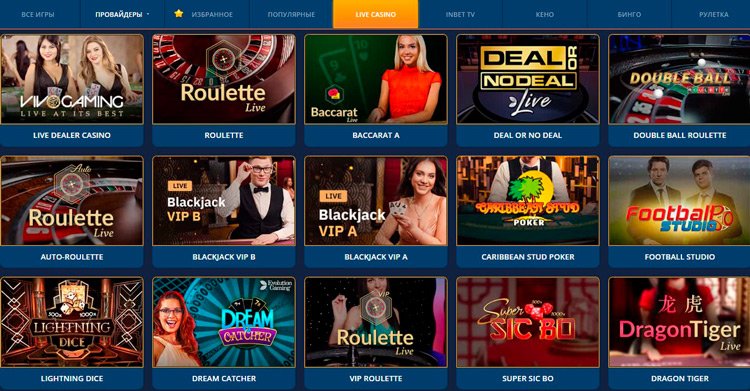 Live casino