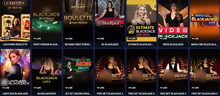 На сайте сотни игр live