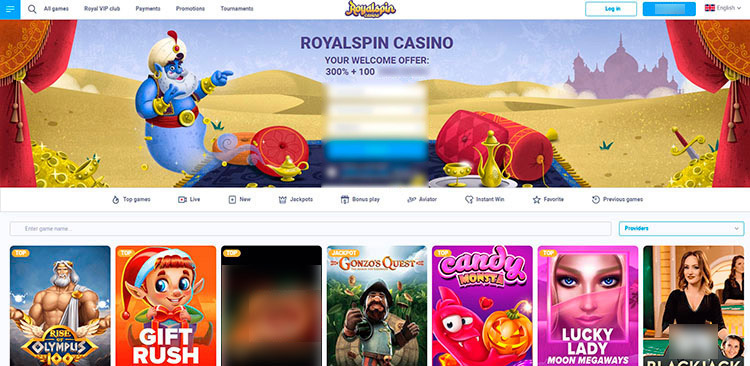 Обзор казино RoyalSpin
