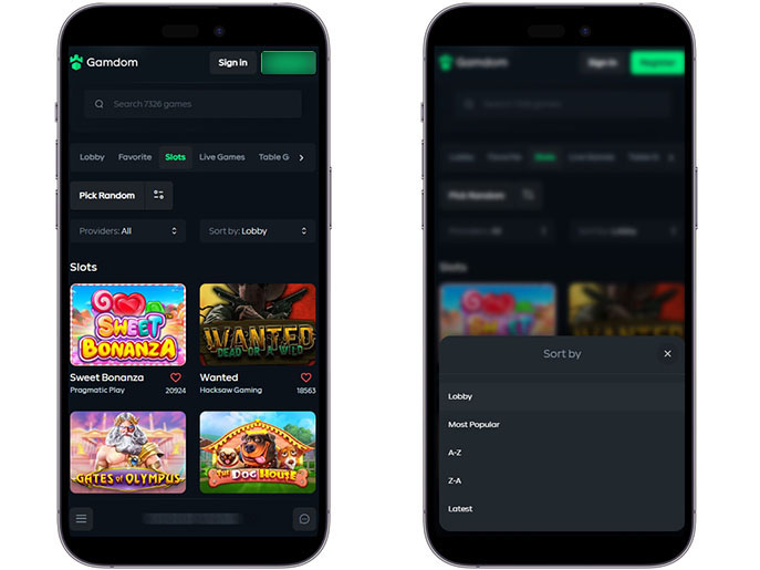 Игры в казино