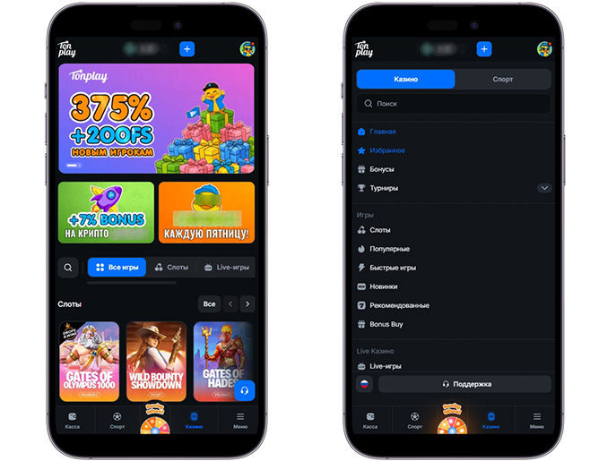 Дизайн легального казино