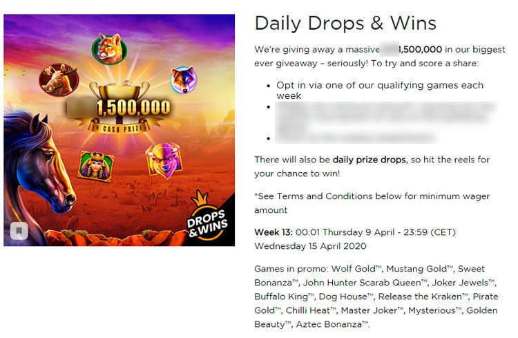 Daily Drops & Wins