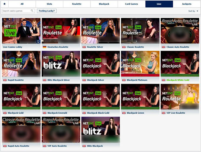 Netent Live