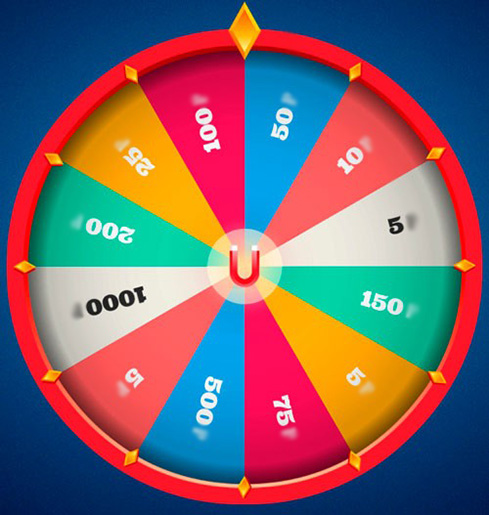 Выигрыш в колесе Фортуны