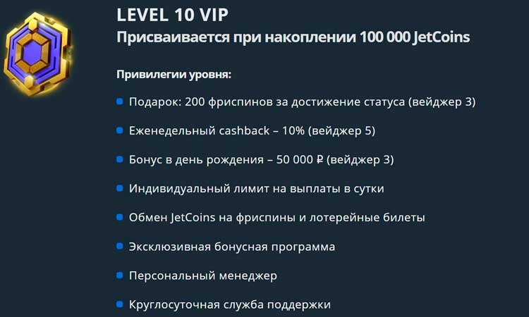 Последний VIP-уровень