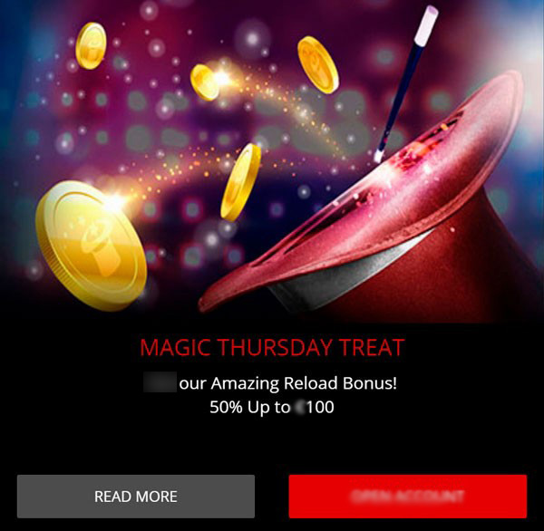 Регулярный релоад по четвергам