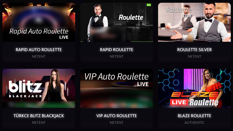 Трансляции с живыми крупье