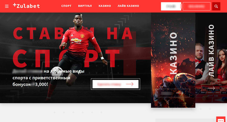 Выбор интересующего раздела 