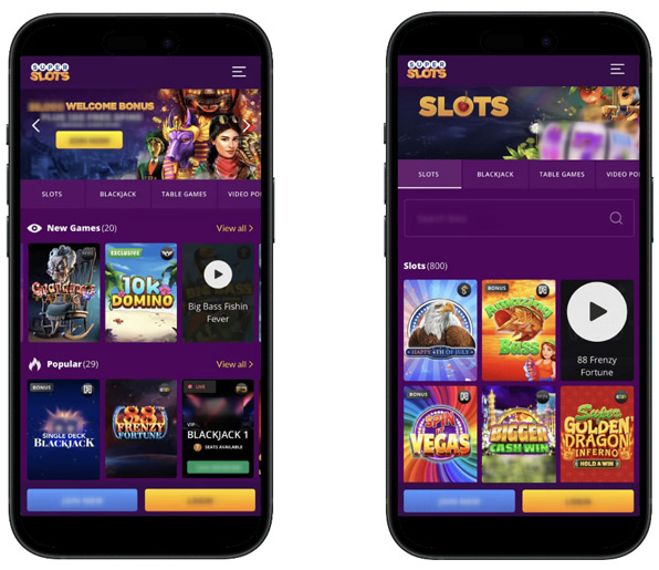 Интерфейс сайта