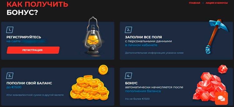 Условия стартового пакета