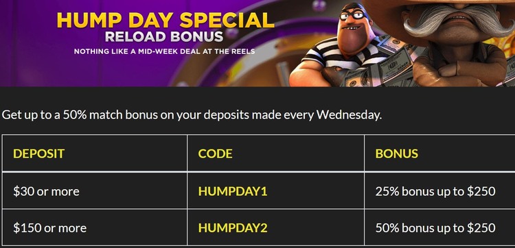 Акция Hump Day Special