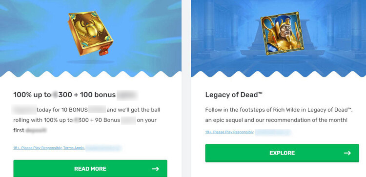 Акции для пользователей казино 