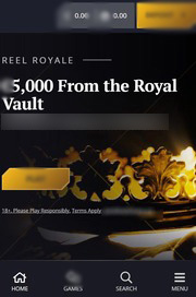 Оформление версии казино для смартфона