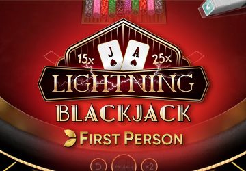 First Person Lightning Blackjack