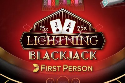 First Person Lightning Blackjack