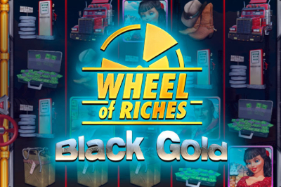 Black Gold Wheel of Riches