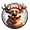 Олень в Santa's Reels
