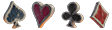 Пики, Червы, Трефы, Бубны в Bullets and Bounty