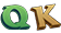 Q, K