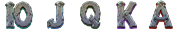 10, J, Q, K, A