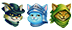 Кот в шляпе, Кот в шлеме, Кот в зеленом капюшоне в Prince of Purrwood