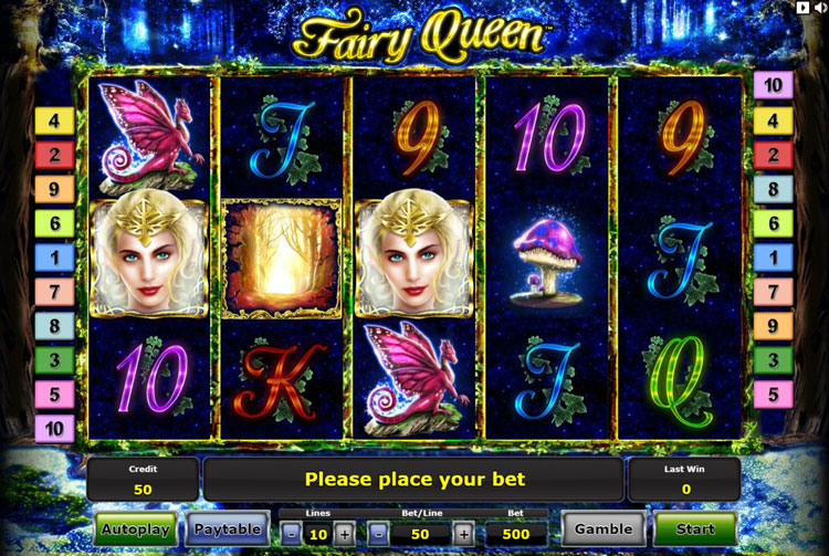 игровые автоматы играть бесплатно и без регистрации fairy queen