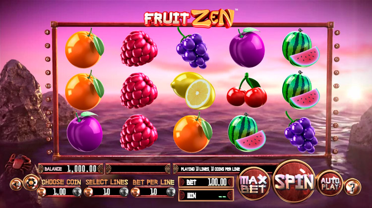 Fruit Zen Betsoft Игровой Автомат
