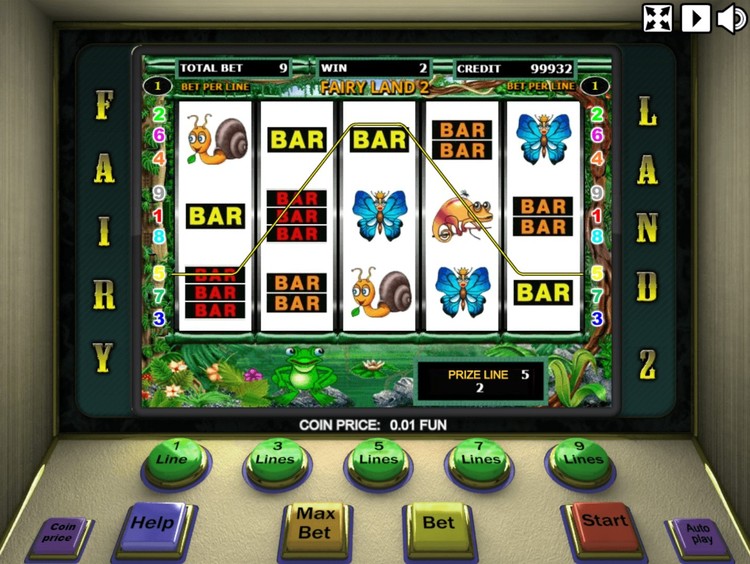 игровой автомат бабочка