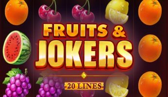 Fruits & Jokers: 20 lines