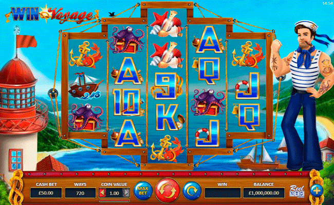 Геймплей слота Win Voyage