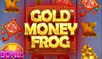 Gold Money Frog