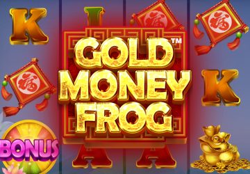 Gold Money Frog