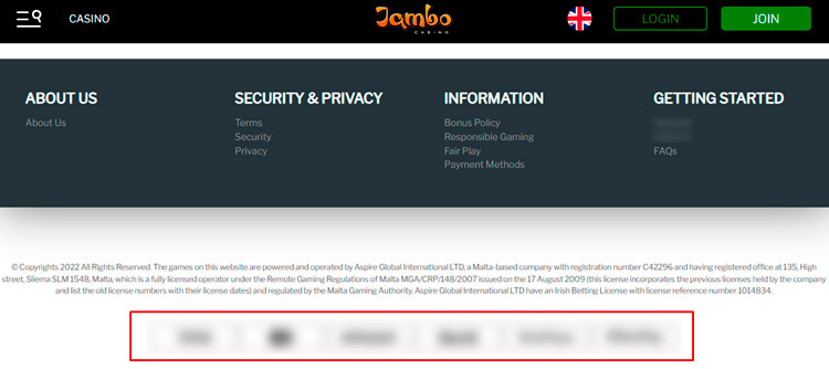 Платежки Jambo