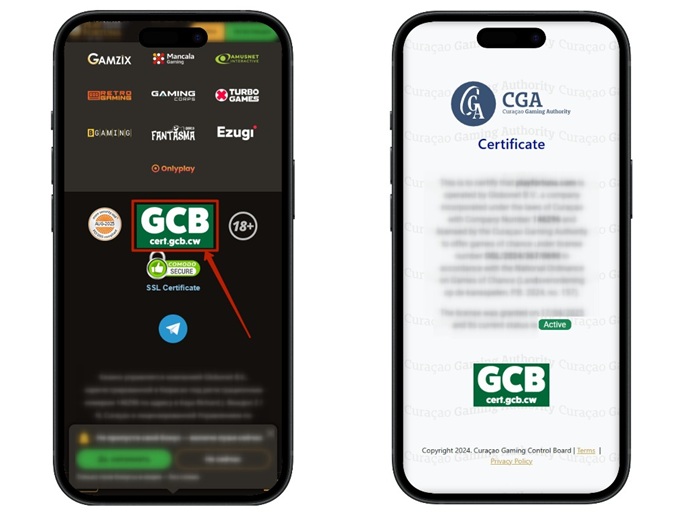 Игорная лицензия Кюрасао