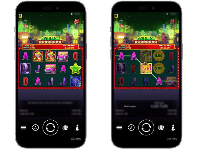 Elvis Frog in Las Vegas