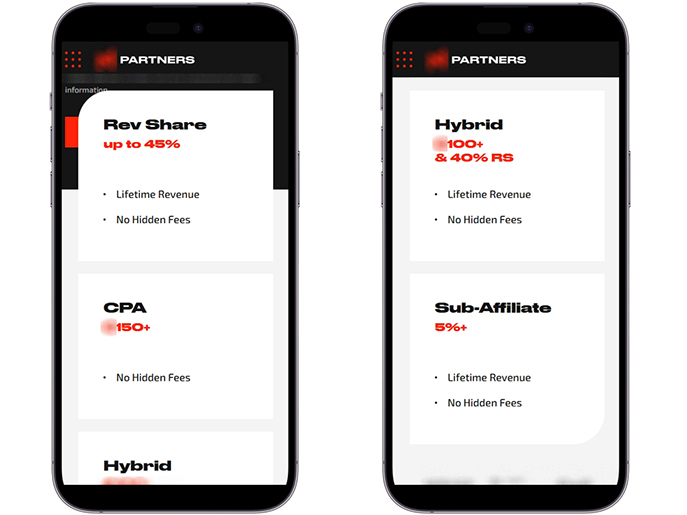 Пример партнерки